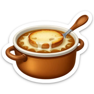 french onion soup sticker