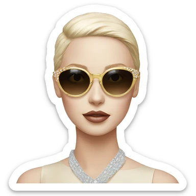Dior sun glasses  sticker