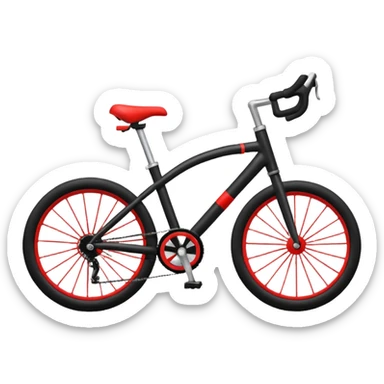 gym bycicle sticker