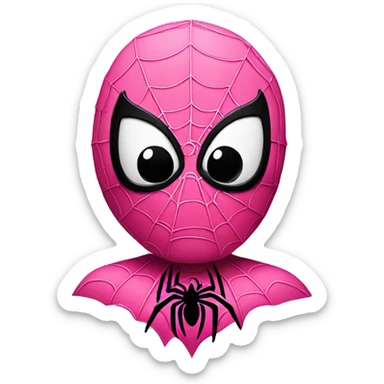 Pink Spider-Man  sticker