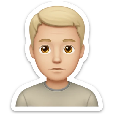 white man came up with the idea sticker