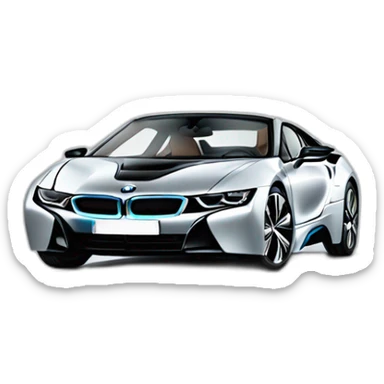 BMW i8 sticker