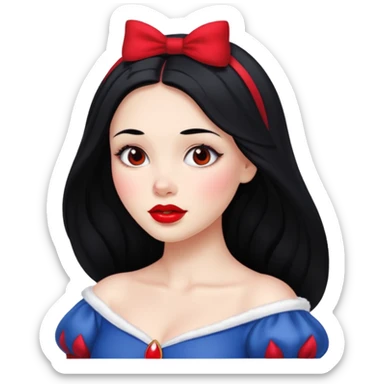 snow white sticker