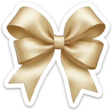 Bow sticker
