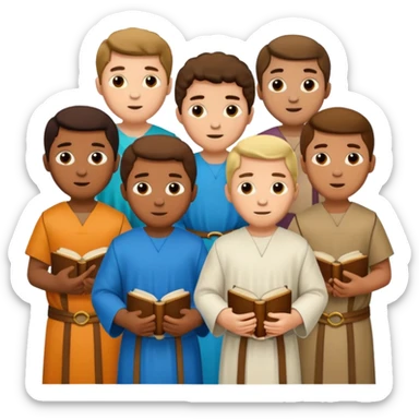 joseph's 10 jealous brothers in the bible sticker