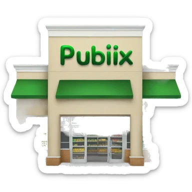 Publix store  sticker