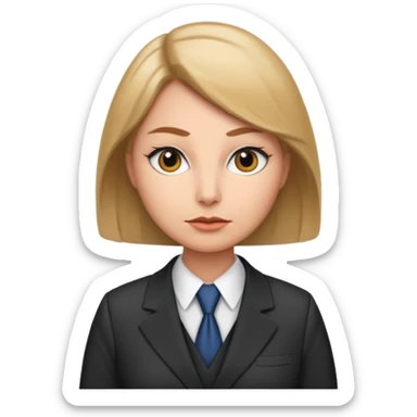 Lawyer goose female sticker