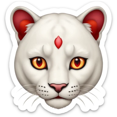 white panther emoji. As one would see on discord, that looks like Samuel Ayers from "The Smoke Room". make sure his eyes are red NO RED EARS, like the image sticker