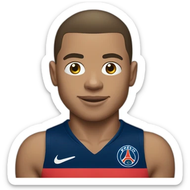 kylian mbappe, psg, buff, world cup, soccer sticker