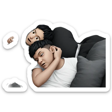 whispers of eternal silence sticker