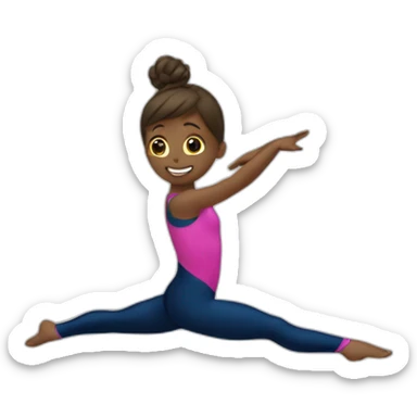 Gymnastique rythmique sticker