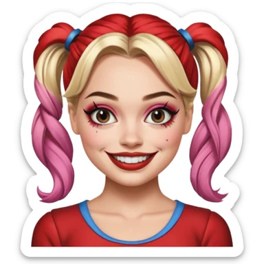 harley quinn margot robbie sticker