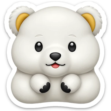 Belikin peluche sticker