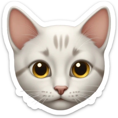 poposu büyük kedi sticker