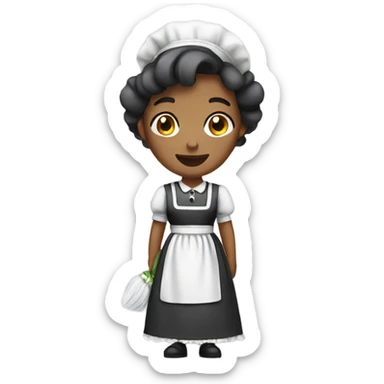 Maid  sticker