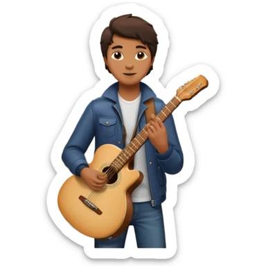 Rider with guitarcase,Metro Riders, inside metro train, no transparent, with background,full image , negative transparent, positive background. sticker