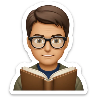 tom cruise read book sticker