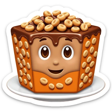 Reese's puffs. sticker