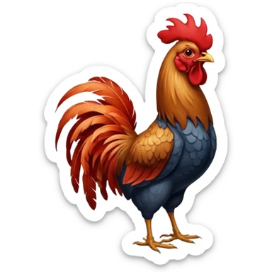 a cock sticker