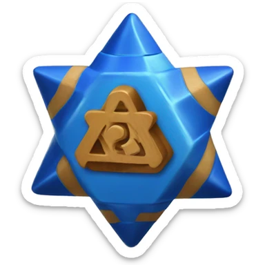 dreidel spinning sticker