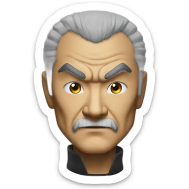 Heihachi-mishima sticker