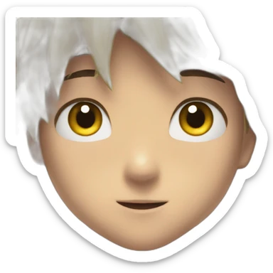 pikachu face with wonder sticker