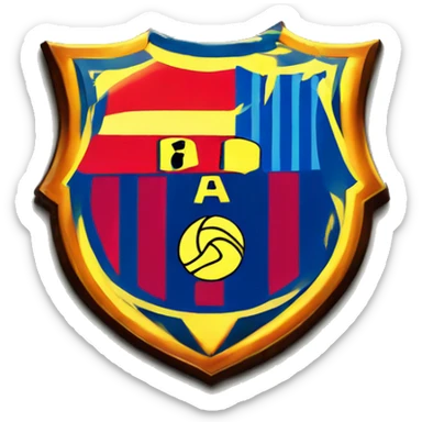 Escudo barça sticker