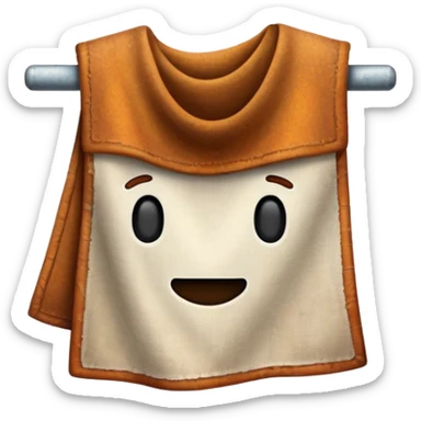 rag rusty cloth sticker