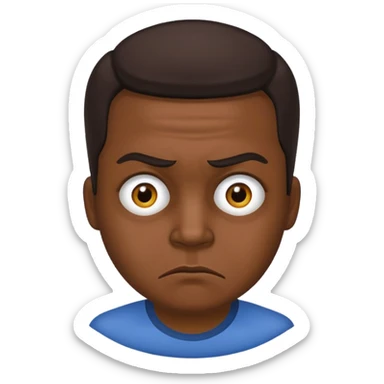 The disgruntled Colombian sticker