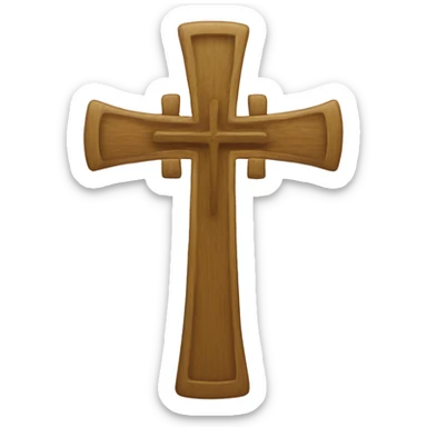 Orthodox cross sticker