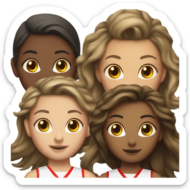 cheerleaders 714 sticker