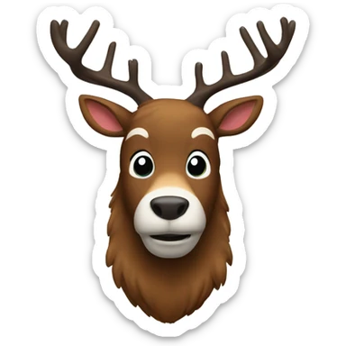 Rudolf sticker
