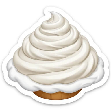whipcream sticker