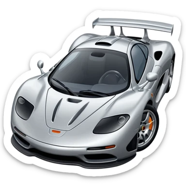 mclaren F1 car sticker