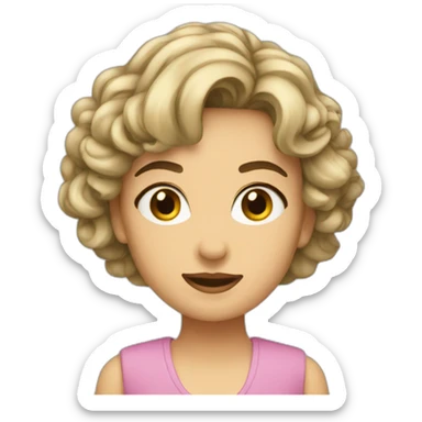 Lili montout sticker