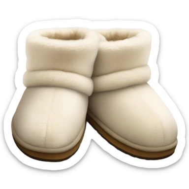 Ugg slippers sticker