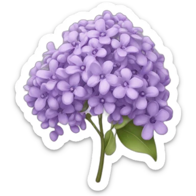 lilac sticker