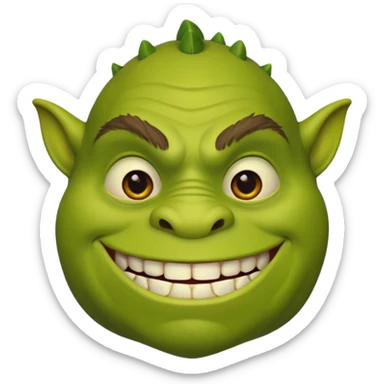 oger sherk sticker