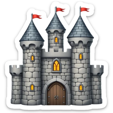 castle house  sticker