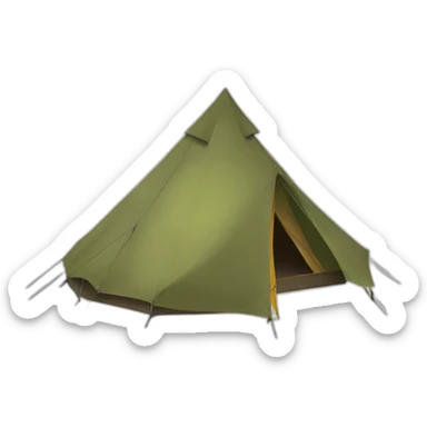 tente de bivouac trek sticker