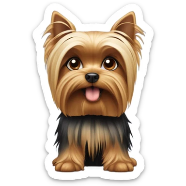 yorkie terrier  sticker