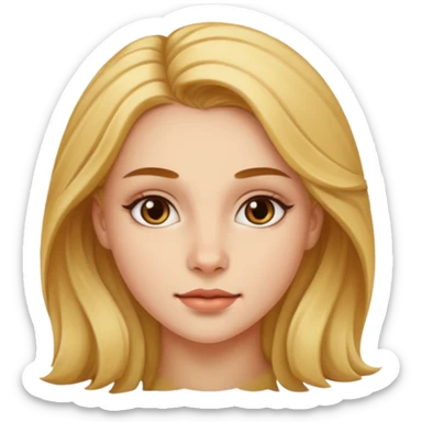 Leo woman zodiac sticker