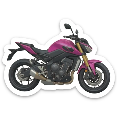Pink MT m7 yamaha sticker