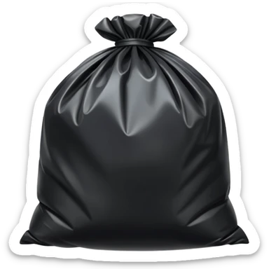 garbage bag sticker
