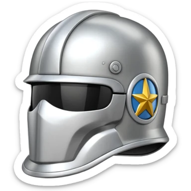 DC Comics Peacemaker Helmet sticker