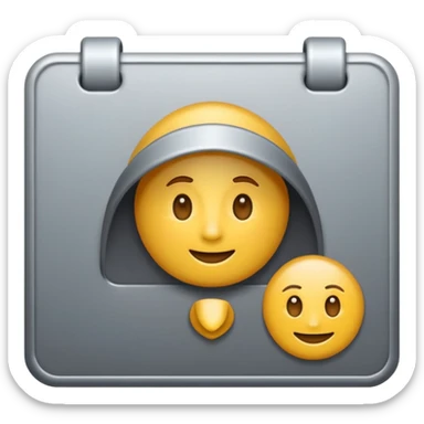 roadmap emoji in professional design for business presentation, clean edges, modern corporate aesthetic sticker