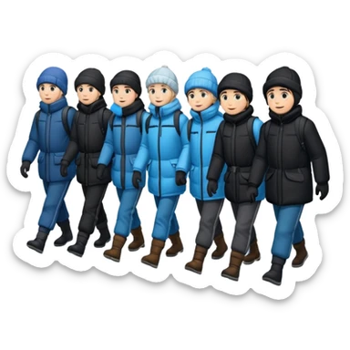 Order of the Great Siberian Ice March  sticker