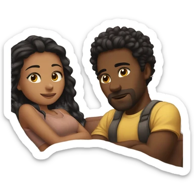 long distance relationship cosy vibes love sticker