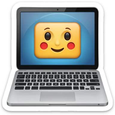 Laptop computer sticker