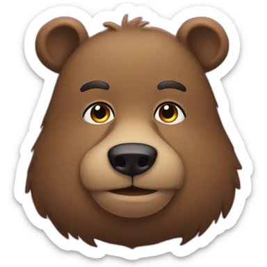 gay big bear daddy sticker